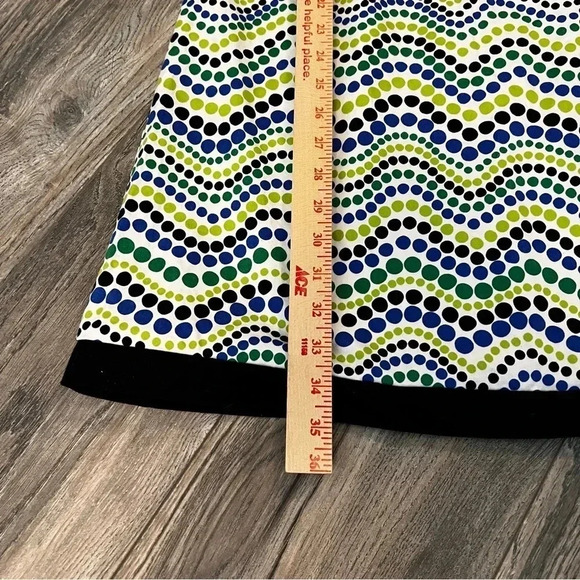 MELISSA HARPER Cotton Spandex Sleeveless Polka Dot Dress - Size 10 - Picture 9 of 10